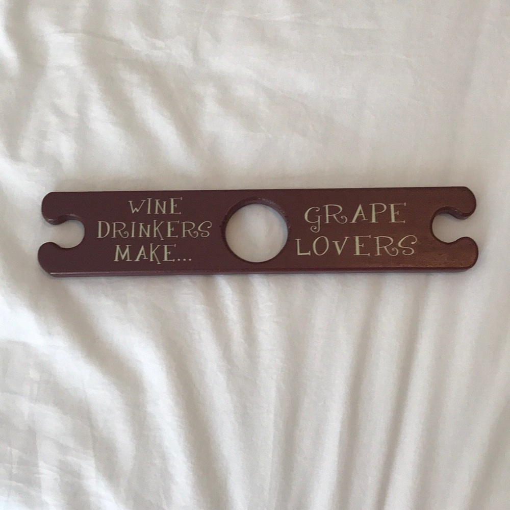 Wine Glass & Bottle Caddy